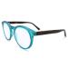 2SeeLife R-729P Timeless retro round blue light reading glasses (+1.0 to +4.0) Blue 2.0 x