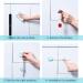 Misazy Cupboard Locks for Children 8 Pcs Baby Proofing Cabinet Locks Upgrade Adjustable for Children Toddler Safety Straps for Kitchen Drawers Toilet Seat Oven Door No Trapped Finger 4 Color - Buy Online on GoSupps.com