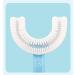 Pritbon 4Pcs Children's U-Shape Toothbrush for 360 Cleansing | Heart/Oval Design | Kids 0-12 Years - Buy Online on GoSupps.com