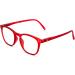 Muunel Blue Light Reading Glasses for Women - Essilor Anti-Glare Coating HD Vision Black Frame Power Red 2.0X | Shop Internationally - Buy Online on GoSupps.com