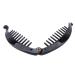 Banana Clip Vertical Lenses Hair Clip Hair Comb Hair Accessory Black