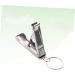 Beaupretty Folding Nail Clipper Stainless Steel Key Chain - Buy Online on GoSupps.com