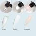 Poly Extension Gel Nail Kit - Clear White Pink Builder Gel with Slip Solution & Dual Forms | Home Manicure Starter Set - Buy Online on GoSupps.com