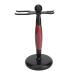 Hair Shaving Brush Stand Alloy Modern Design Shaving Brush Holder Stand Men's Shaving Grooming Kit for Restroom Hotel