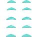 Sibba 10 Pieces Silicone Eyelash Perming Curler Eye Lash Lift Tint Perm Separator Kit Makeup Tools 5 Sizes S/M/M1/M2/L Reusable DIY Lashes Lifting Shield Rods Pads (Green) - Buy Online on GoSupps.com