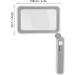 Magnifying Glass with Light 4X Folding Handheld Magnifier for Reading Large Rectangle Rechargeable Reading Magnifier for Macular Degeneration Seniors Reading Close Work - Buy Online on GoSupps.com