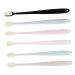 Minkissy 6st toothbrush protect protective tent tooth plaster set tooth brush brush exhaust tool tooth cleaning prosthesis cleaning brush dental toe adult tooth bristles so soft charcoal child pp