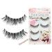 Demarkt Cute Criss Cross False Eyelashes - 4 Pairs for Voluminous Eyes | International Shipping Available - Buy Online on GoSupps.com