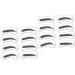 Beavorty 64 Pairs 8 Eyeshadow Eyebrow Stickers Kits Eyebrow Card Eye Shadow Makeup Tools Eyebrow Trimming - Buy Online on GoSupps.com