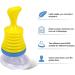 OPPSELVE Choking Rescue Device - Portable First Aid Emergency Kit for Kids and Adults - Includes CPR Training and Anti-Choking Facial Cover - Yellow - Buy Online on GoSupps.com