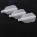 CUESOUL TERO AK4 Black Scorpion Dart Flights Slim - Set of 3 - 7 Colors - Clear - Buy Online on GoSupps.com