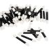 VNDEFUL 100 Pcs Double Sided Disposable Makeup Eyeshadow Applicator Brushes - Buy Online on GoSupps.com