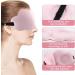 Buy 2 Pcs Memory Foam Sleeping Masks - Portable Cloud Shape Eye Covers Light Blocking Comfortable Gift for Men & Women (Black & Pink - Buy Online on GoSupps.com