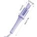 Travel-Ready Automatic Hair Curler | 220V Curling Iron for Easy Styling | 360 Settings | Reduce Hair Damage for Home & Travel - Buy Online on GoSupps.com