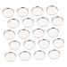 50pcs Eye Shadow Disk Eyeshadow Containers Empty Oil Paint Empty Eyeshadow Pan Eyeshadow Empty Tray