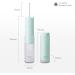 Panasonic EW-DJ4B-G Travel Base Shower - Rechargeable Ultrasonic Technology 150ml Fast Charging in 1 Hour - Mint Green & White - Buy Online on GoSupps.com