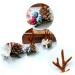 minkissy 1 Pair Antler Hairpin Hair Clips for Babies Toddler Hair Clips Reindeer Hairpin Fawn Horn Hair Clips Kids Barrettes for Hair Baby Hair Clips Antler Headwear Child Antlers Cosplay - Buy Online on GoSupps.com