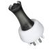 Applicateur d'huile pour cuir chevelu peigne applicateur pour cuir chevelu | Applicateur d'huile pour cuir chevelu | Peigne distributeur d'huile capillaire multifonctionnel applicateur Blanc