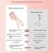 Heated Eyelash Curler - USB Rechargeable 2 Heating Modes Long-Lasting Natural Curling - Available in Pink & Green - Buy Online on GoSupps.com