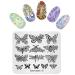 Plate Stamp Plate Flower Butterfly Multi-Pattern Stamping Template Printing Image Nail Art Stamper Tool Nails FL015