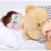 4 Pack Cute Animal Sleeping Masks for Girls and Women - Soft Plush Blindfold Eye Cover for Travel and Night Sleeping - Buy Online on GoSupps.com