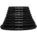 9-Piece Filter Ring Adapter Set - Male to Male Metal Stepping Rings Kit | Black - Buy Online on GoSupps.com
