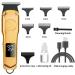 Bassulouda Gold Hair Clipper Men's Hair Clipper Electric Rechargeable Beard Trimmer Shaving Razor for Men Cutter - Buy Online on GoSupps.com