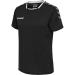 hummel Women's Hmlauthentic Poly Jersey Woman S/S Jersey S Black/White
