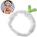 Makeup Headband Elastic Sprout Head Wraps Face Washing Hair Bands White shower head wraps - Buy Online on GoSupps.com