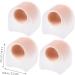 2 Pairs Silicone Toe Sleeves & Splint for Toe Separation & Valgus Correction - Reusable & Comfortable Toe Splitter Set 2.7x2.2cm - Buy Online on GoSupps.com