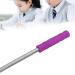 Teether Pencil Topper Silicone Chewing Pencil Topper Safe Baby Teether Pacifier Infant Sensory Chew Toy(Purple)