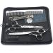 6/6.5 inch professional hair scissors hairdressing hair thinning scissors (6 inch 2 pieces-B)