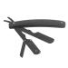 Professional Manual Beard Knife Holder - Ergonomic Wooden Stand for Men | Portable Beard Care Essential - Buy Online on GoSupps.com