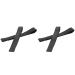 GUIJIALY 4 Pack Adjustable and Breathable Replacement Wristband with Soft Strap for Heart Rate Monitor - (Black)
