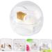 FRCOLOR 5 sets Cover Transparent Clean Drill Art for and Bit Cleaner Detachable Clear Salon Carbide Cleaing Cleaning Round Polishing Brush Supply Beauty Manicure Bits Nail Tool - Buy Online on GoSupps.com