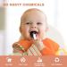 Vicloon Toddler Fork and Spoon Set - Stainless Steel Baby Utensils for Self Feeding - Pink-Orange - 4 Pcs - Buy Online on GoSupps.com