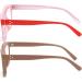 Shop REAVEE 2 Pack Oprah Style Oversized Reading Glasses | Blue Light Blocking Retro Square Readers for Men & Women (Red/Coffee 1.5x) - Perfect for Global Shipping - Buy Online on GoSupps.com