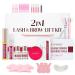2-in-1 Lash Lift Kit and Brow Lamination - Professional Salon-Quality Eyelash Lifting & Eyebrow Lamination Long-Lasting Results Safe & Easy Home Use Vegan & Cruelty-Free
