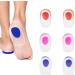 Sitake Silicone Heel Cushions for Pain Relief | Gel Heel Pillows | Heel Spur & Shoe Protection (Size 40-46) - Buy Online on GoSupps.com
