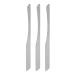 Metal Makeup Spatula Set - 3 Premium Stainless Steel Spatulas for Perfect Blending | International Shipping Available - Buy Online on GoSupps.com