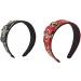 TQUXNGA PU Leather Headband Gothic Tiaras Leather Buckle Headband Rock Headband Punk Headband Steampunk PU Leather Headpiece Red - Buy Online on GoSupps.com