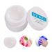 Nail Extension Gel Solid Gel Glue for Nail Tips Manicure UV Gel Builder Nail Glue for Nail Art Rhinestone DIY Manicure Home Salon(Transparent) - Buy Online on GoSupps.com