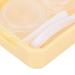 Anggrek Portable Contact Lens Kit with Cleaner | Travel Case & Applicator Rod - Yellow & Orange - Buy Online on GoSupps.com