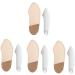 BIUDECO 4pcs Foundation Spatula Applicator Cosmetic Mixing Spatula Scraper Cosmetics Stainless Steel Silver - Buy Online on GoSupps.com