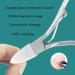 3-Piece Stainless Steel Cuticle Trimmer Set for Fingernails, Toenails, and Dead Skin - Buy Online on GoSupps.com