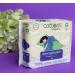 Cottons Organic Cotton Overnight Sanitary Pads for Women - Hypoallergenic & Breathable - Heavy Flow - 10 Count - Buy Online on GoSupps.com