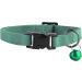 Murom Breakaway Leather Cat Collar with Bell | Adjustable and Soft Kitten Collar in Pink, Brown, Blue, Green, Red - Buy Online on GoSupps.com