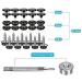 Kelife 150PCS Stainless Steel Marine Grade 3/8 Socket Canvas Snaps Kit | Boat Cover Snap Button Fastener Tool Set with Setting Tool - Black - Buy Online on GoSupps.com