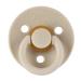 Itzy Ritzy Natural Rubber Pacifiers Set of 2 - Cherry Nipple, Large Air Holes - Coconut & Toast | Ages 0-6 Months - Buy Online on GoSupps.com
