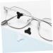 Doitool 100 Pairs Anti-Slip Glasses Covers - Silicone Ear Pads & Frame Hooks for Comfortable Wear | 1.5x1.5cm Squire Pebbles (Black 5pcs) - Buy Online on GoSupps.com